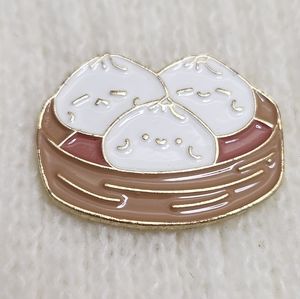 Dumplings Enamel Pin